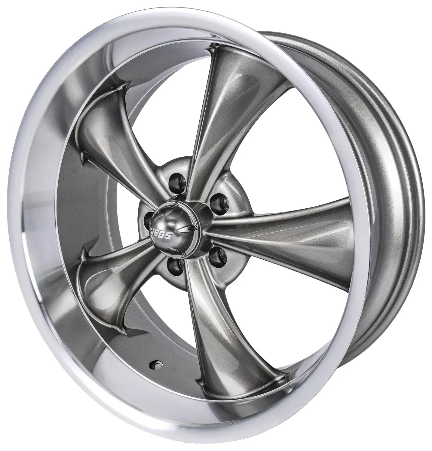 JEGSize 681339 Resto-Rod Wheel Sizeize: 20 x 8.5 Bolt Pattern: 5 x 4.75 Back Sizepacing: