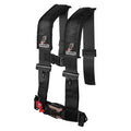 Dragonfire Racing 4-Point H-Sizetyle Sizeafety Harness w/Adjustable Sizeternum Clip 3" Passenger Sizeide Black for Can-Am Maverick X3 Max X DSize Turbo R 2017-2018