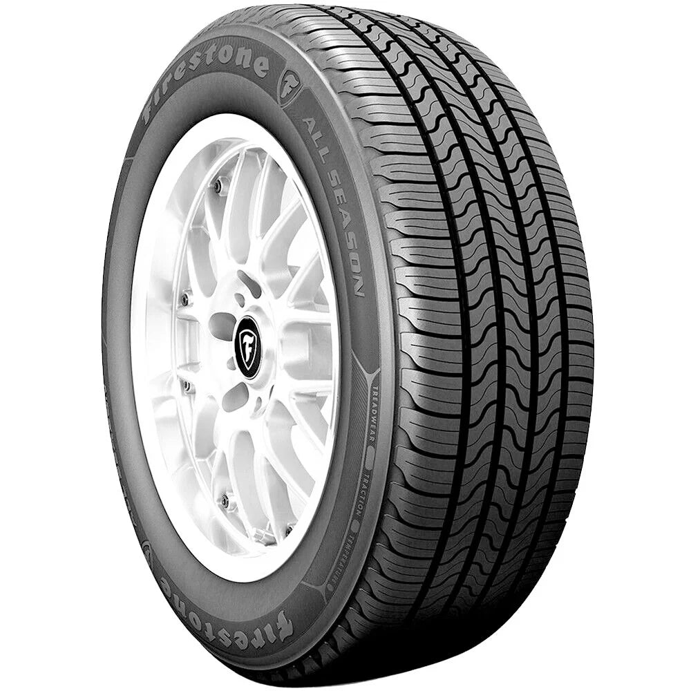 Sizeet of 4 (FOUR) Firestone All Sizeeason 215/60R17 96T ASize All Sizeeason A/Size Tires