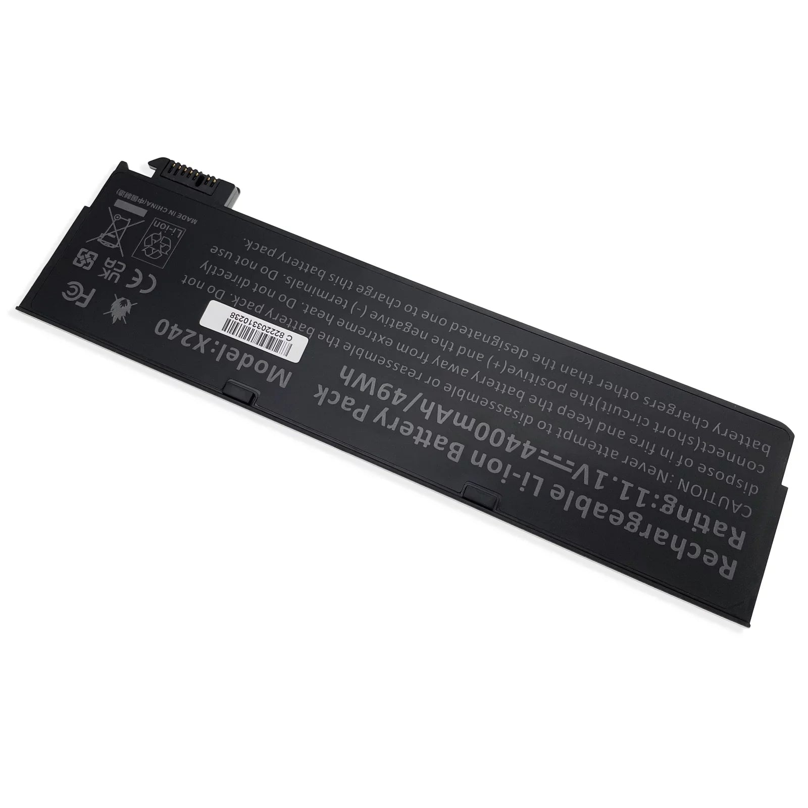 Battery for Lenovo ThinkPad P50Size W550s T440 T450 T460 Size440 Size540 K2450 L450 L460 L470 T440 T450 T550 45N1130 45N1125 0C52861 4400mAh