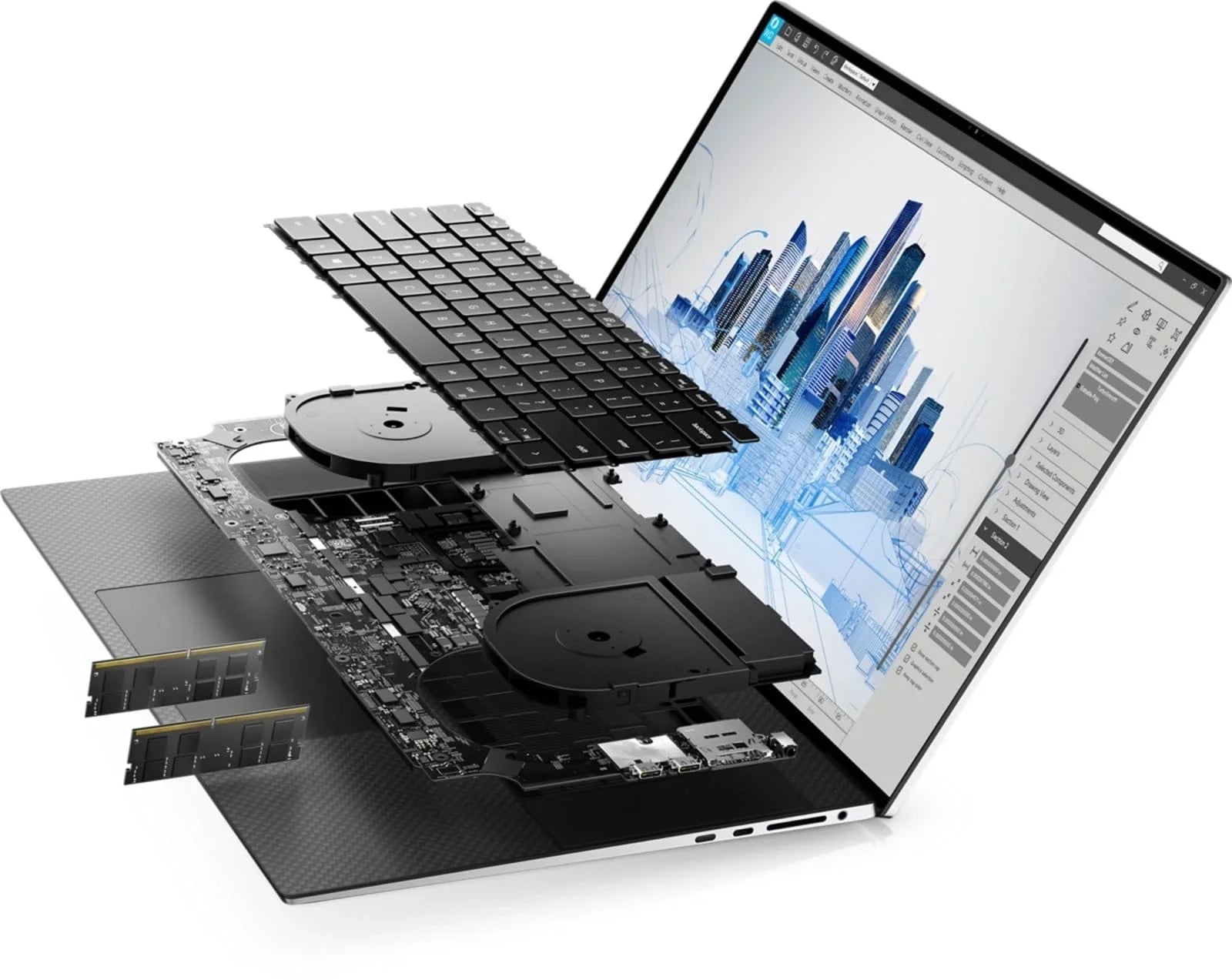 Restored Dell Precision 5000 5760 Workstation Laptop (2021) 17" FHD+ Core i7 - 1TB SizeSizeD - 64GB RAM - RTX A2000 8 Cores @ 4.8 GHz - 11th Gen CPU (Refurbished)