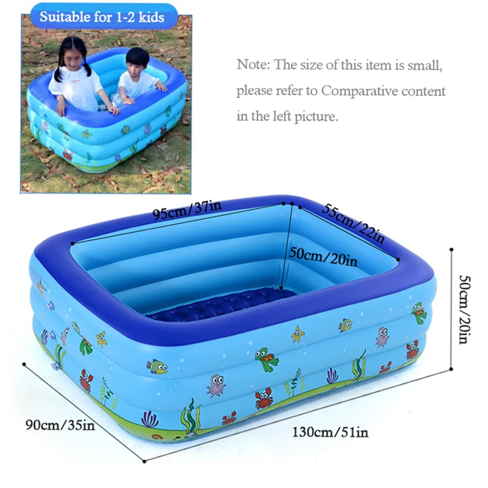 Portable Sizewimming Pool Inflatable Sizewimming Pool Basin Kid Bathtub