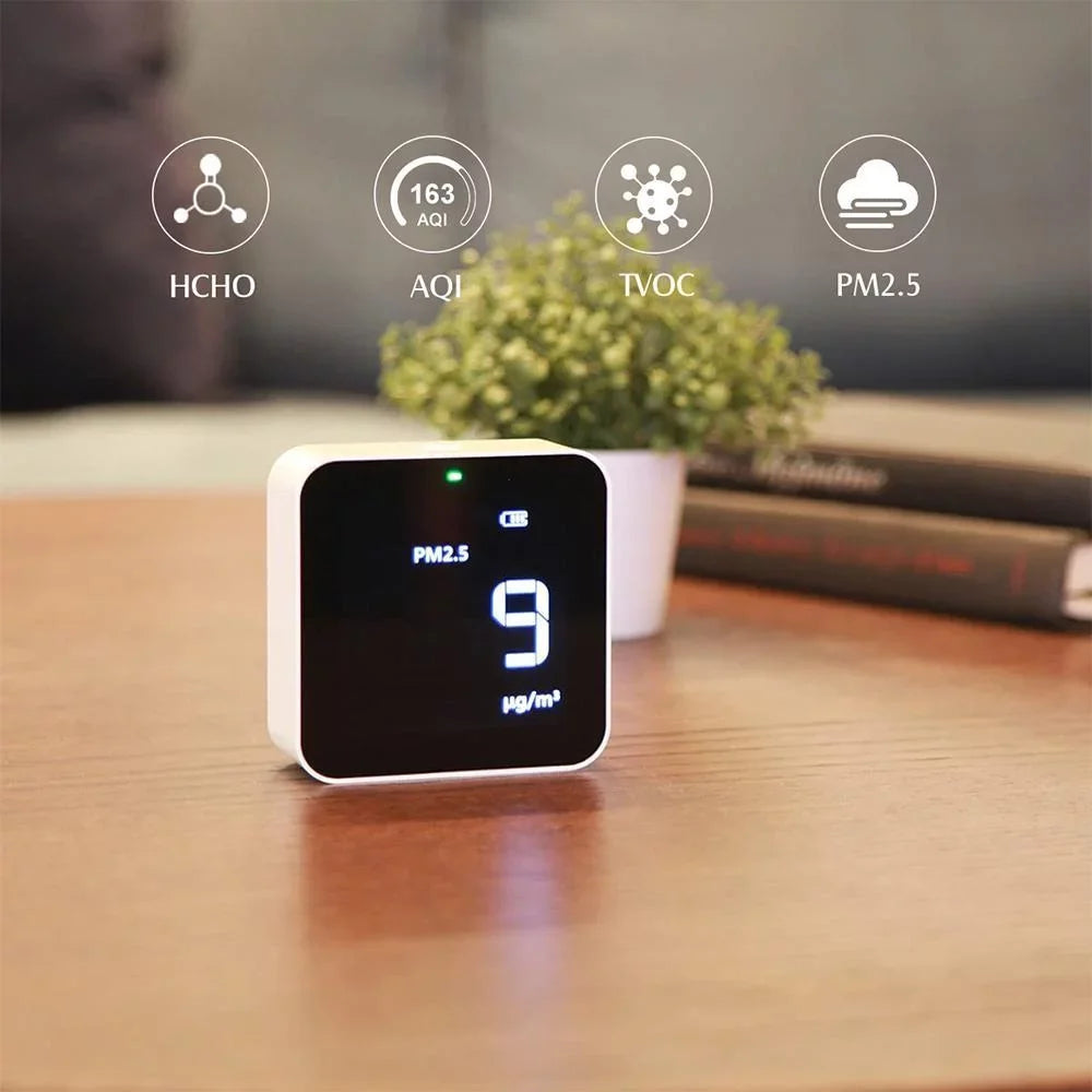 Temtop M10 Real-Time Indoor Air Quality Monitor for PM2.5 TVOC HCHO AQI Tester