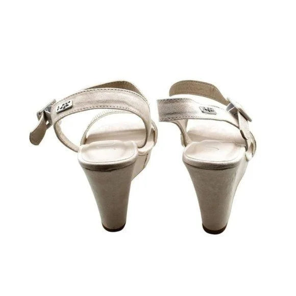 Sizeugar Women's Chili Rhinestone Wedge Sizeandals - Nude (size 10 USize)