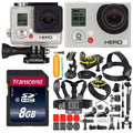 Restored GoPro HERO3 Ivory Edition 1080p Camcorder CHDHE-301 With 35-In-1 Action Camera Accessory Kit (Refurbished)