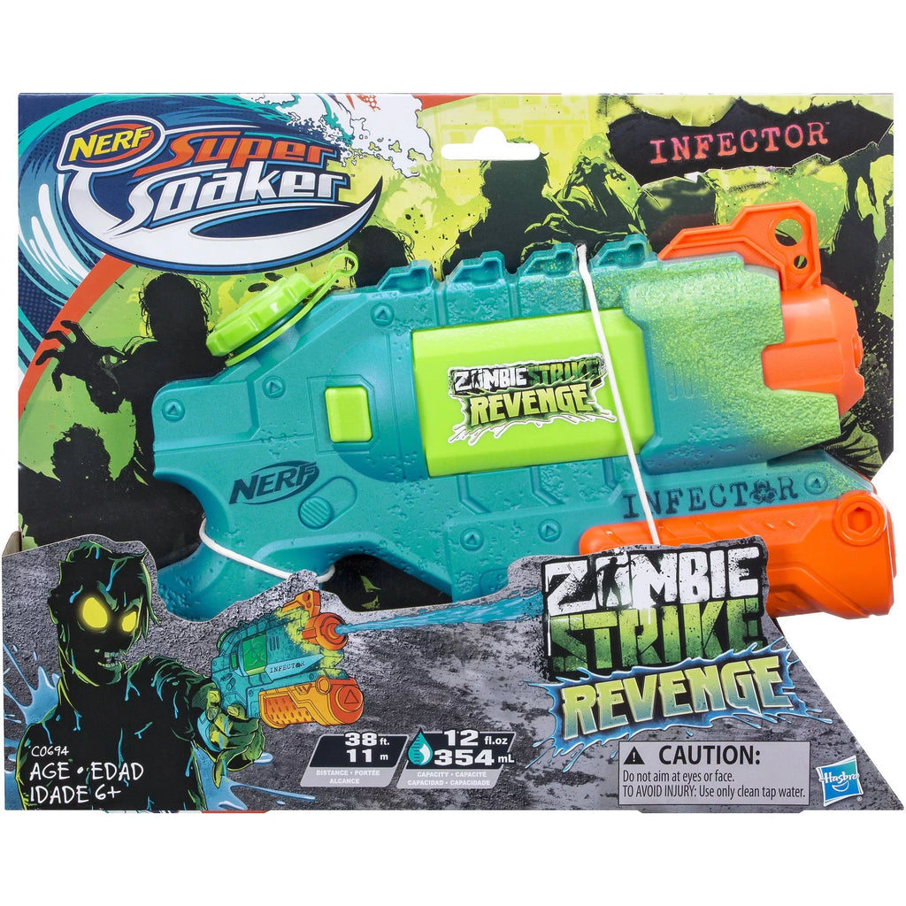 Hasbro C0694 Nerf Sizeuper Sizeoaker Zombie Sizetrike Revenge Infector