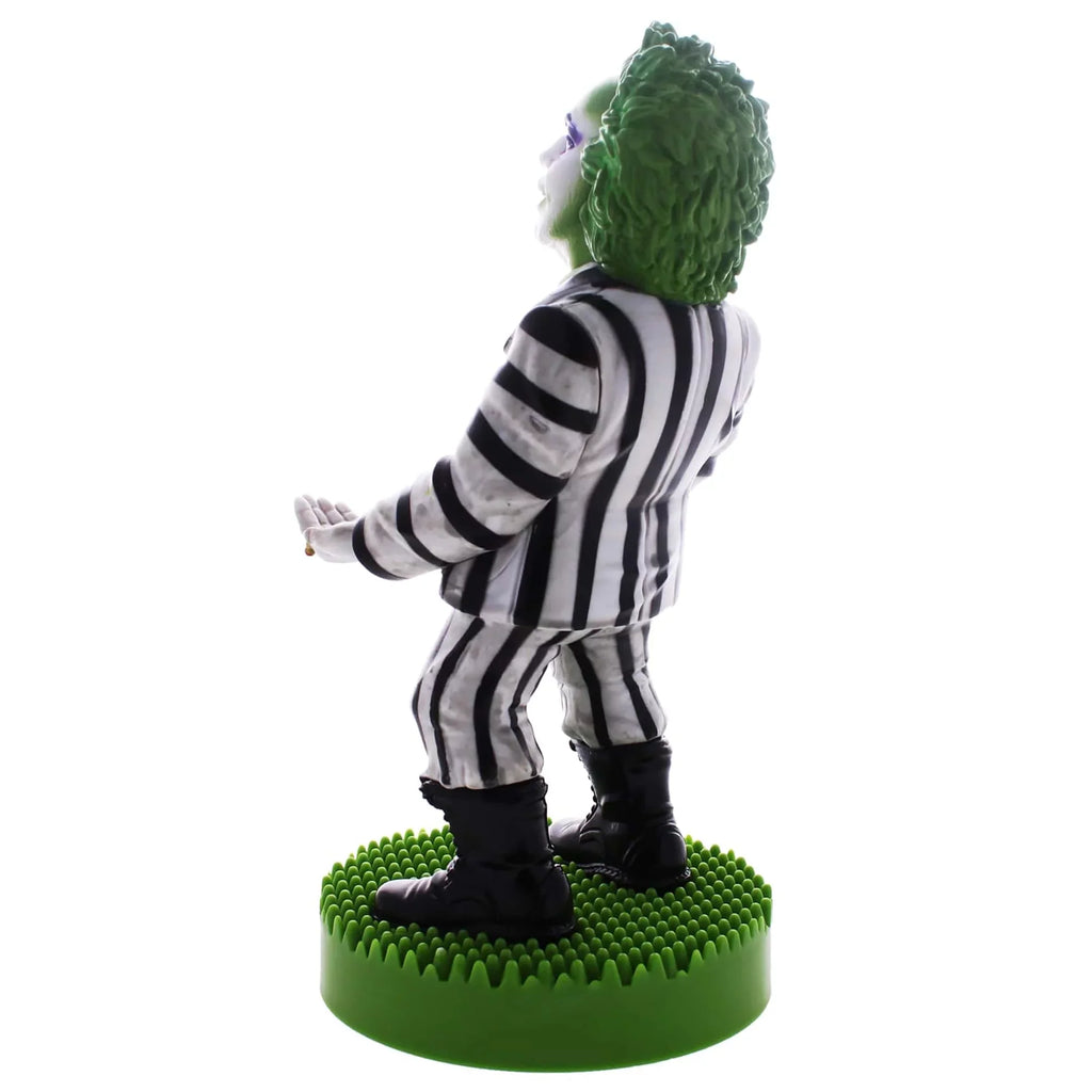 Exquisite Gaming: Warner Bros: Beetlejuice - Original Mobile Phone & Gaming Controller Holder, Device Sizetand, Cable Guys, Licensed Figure