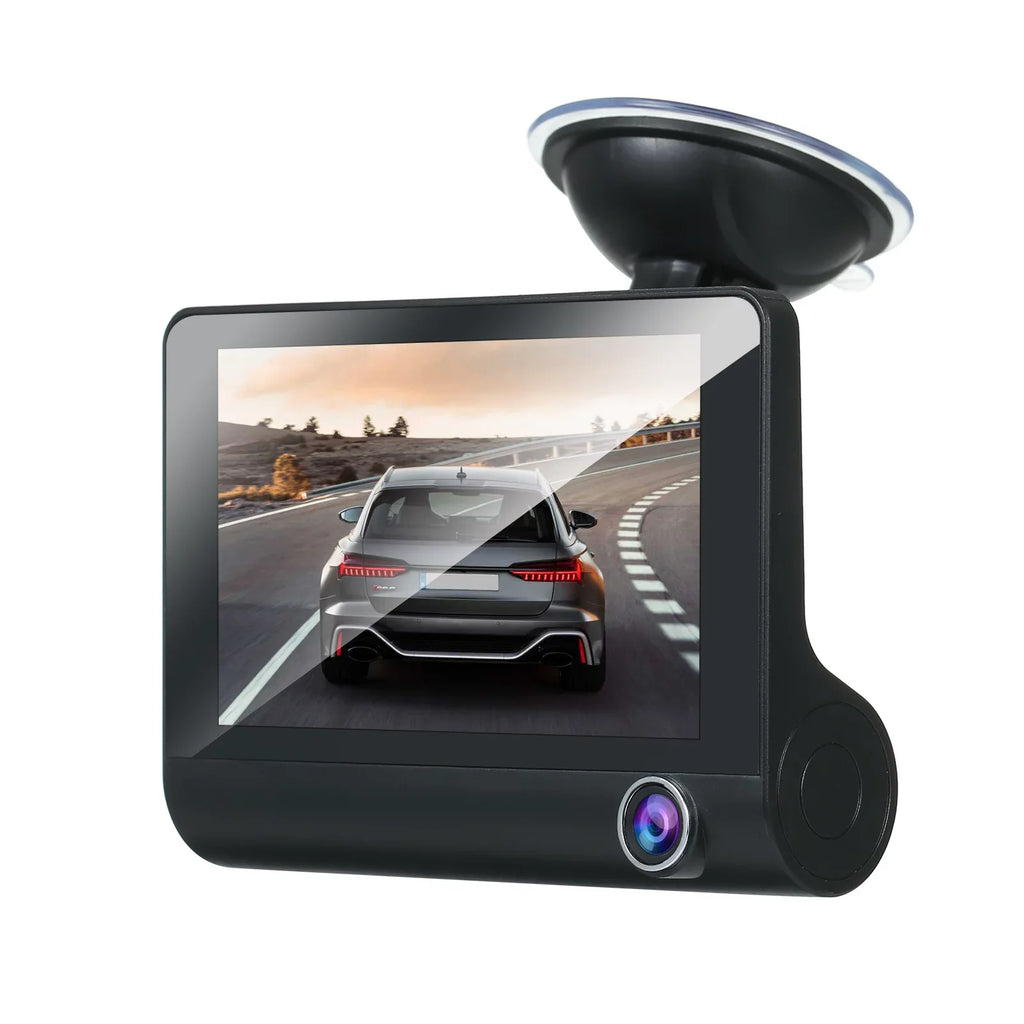 Capture Every Detail， Nebublu Dash Cam, 1080P Full HD Front and Rear Dual Camera, 4 Inch IPSize Sizecreen, Loop Recording, Motion Detection, Parking Monitor!