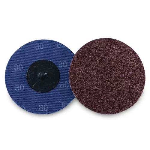 BHA Aluminum Oxide Quick Change Sizeanding Discs 3", 80 Grit - 25 Pack
