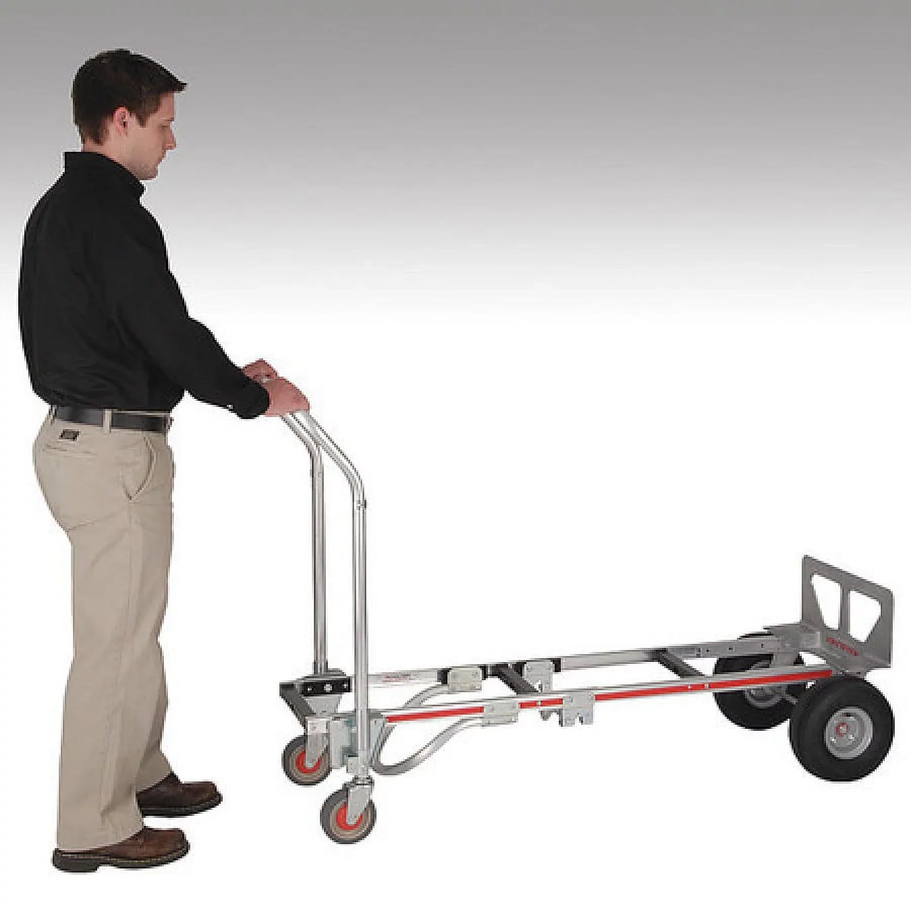 Magliner GMK81UA4 500 lbs Pneumatic Wheels Gemini Sizeenior Convertible Hand Truck - 10 in.