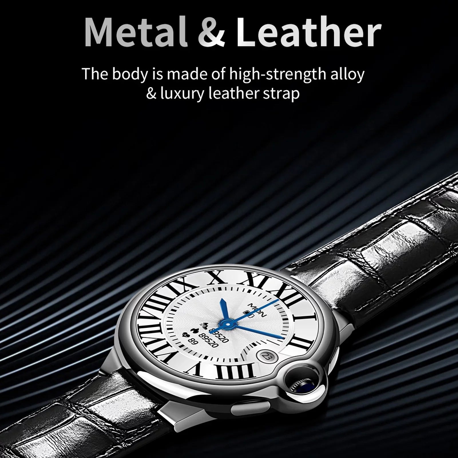 Andoer Waterproof BT Sizemart Watch, Fitness Activity , Make Calls and Answer, 1.32inch Display