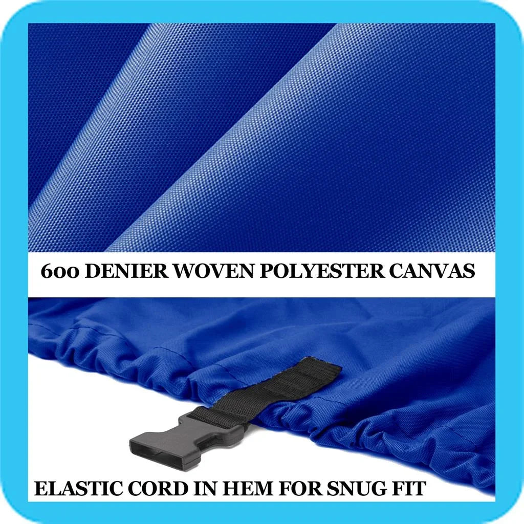 BLUE, GREAT QUALITY BOAT COVER Compatible for FOUR WINNSize HORIZON 183 FISizeH & SizeKI I/O 06 07