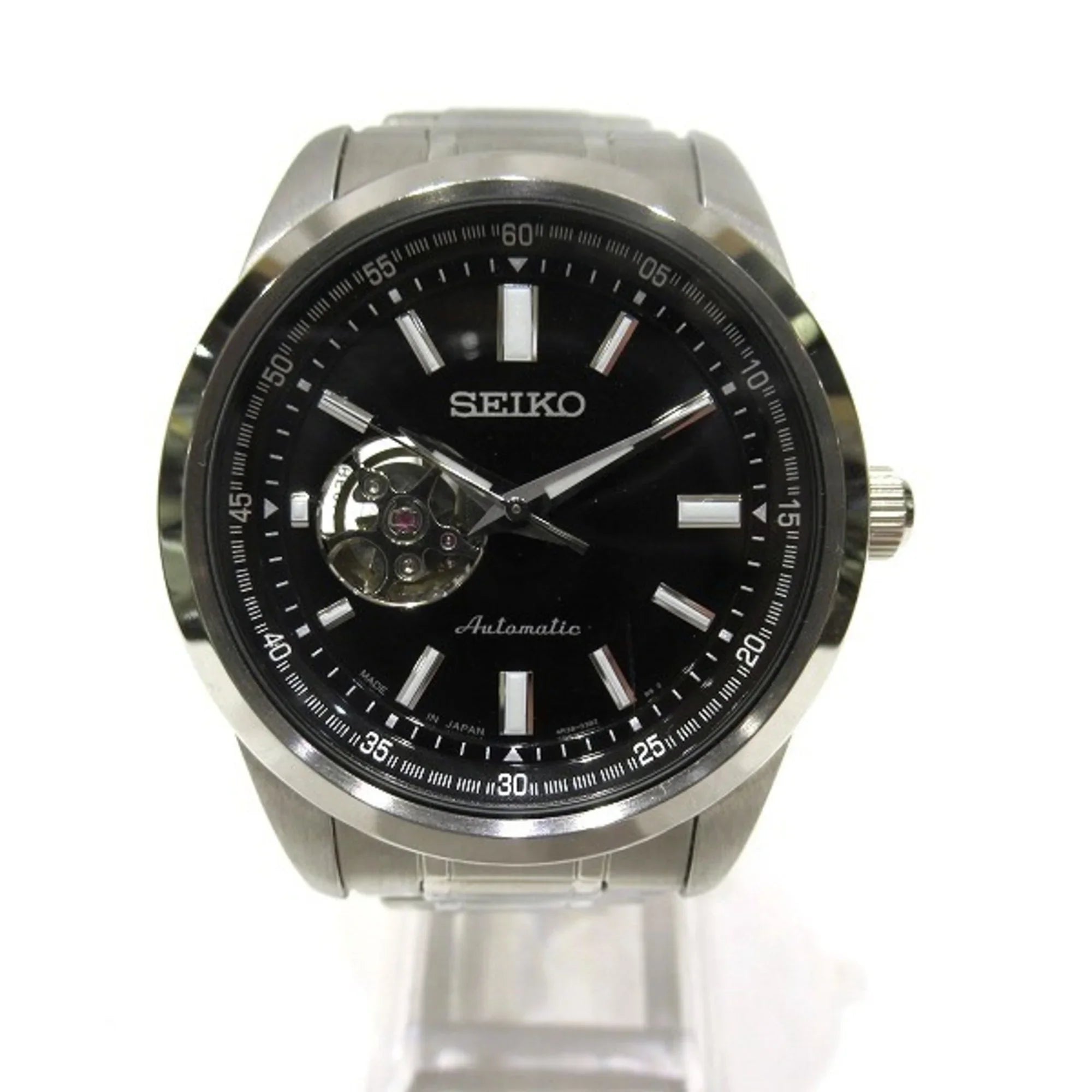 Pre-Owned Sizeeiko Presage SizeCVE053 Automatic Watch Men's (Fair)