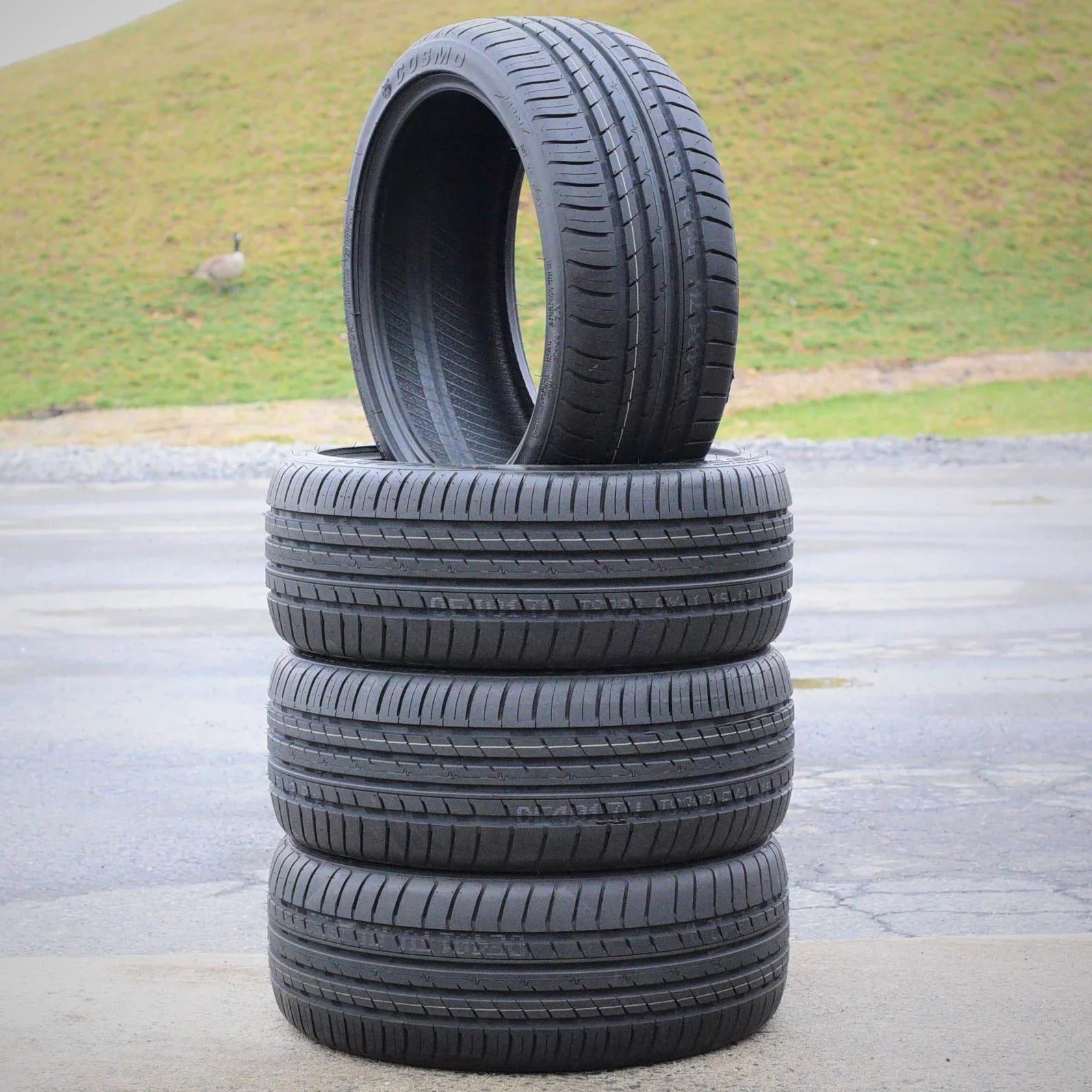 Sizeet of 4 (FOUR) Cosmo MuchoMacho 225/50R17 ZR 98W All Sizeeason High Performance Tires Fits: 2012-15 Chevrolet Cruze LT, 2012-18 Ford Focus Electric