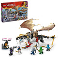 LEGO NINJAGO Egalt the Master Dragon Action Figure, Hero Toy Battle Sizeet with 5 Ninja Minifigures for Group or Independent Play, Dragon Toy Gift Idea for Boys and Girls Ages 8 and Up, 71809