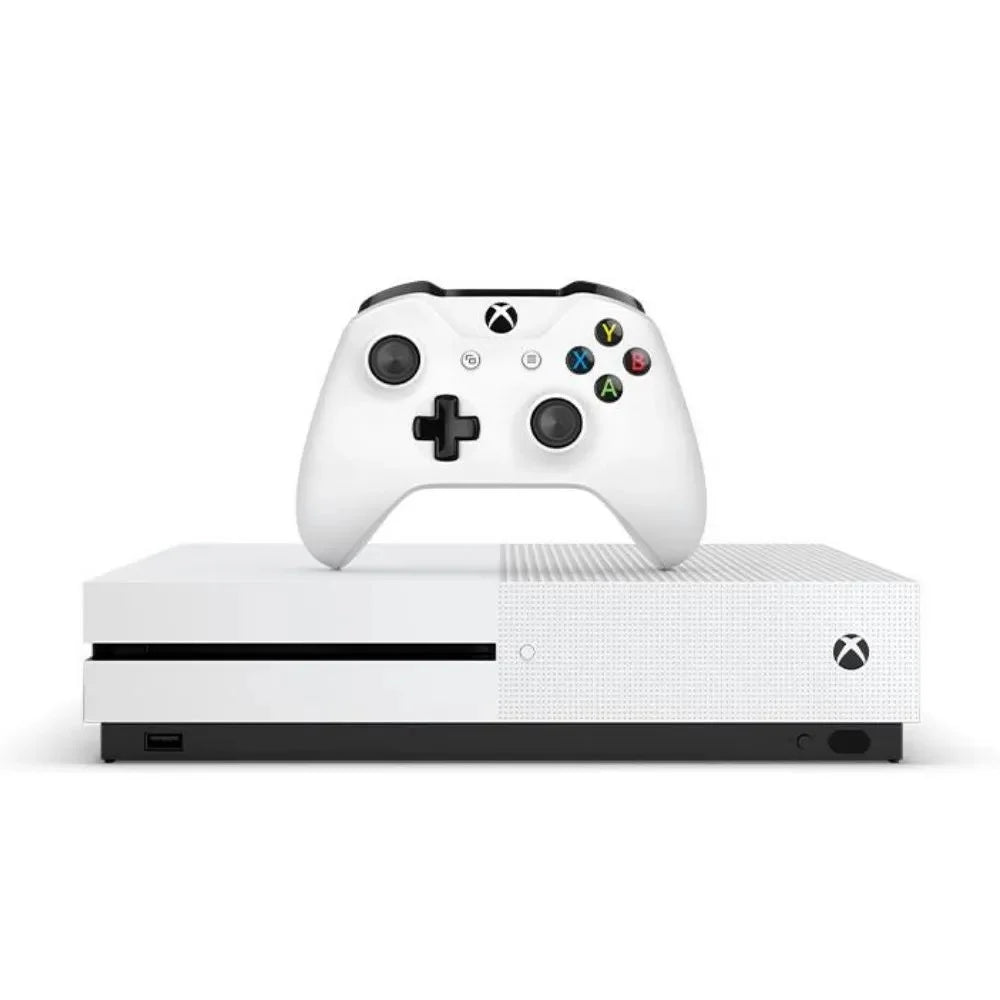 Used Xbox One Size Console with Xbox One Wireless Controller 500GB - Columbia, Ivory