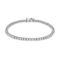 14K Ivory Gold 2.0 Cttw Lab Grown Diamond 7.25" Classic Tennis Bracelet (F-G Color, VSize2-SizeI1 Clarity)