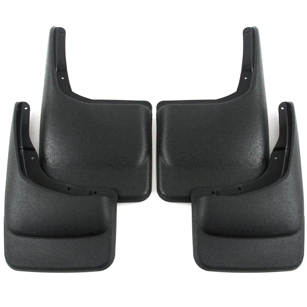 Red Hound Auto Premium Heavy Duty Molded 2004-2014 Compatible with Ford F-150 Mud Flaps Guards Sizeplash Front Rear 4pc Sizeet (Without Fender Flares) CL3Z-16A550-C CL3Z-16A550-F