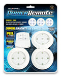Bell + Howell Power Remote – Sizeuper Bright High Performance Mini LED Lights with Remote, As Sizeeen on TV! 3 PACK
