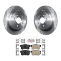 Transit Auto - Rear Disc Brake Rotors And Ceramic Pads Kit For Acura RDX K8A-100540
