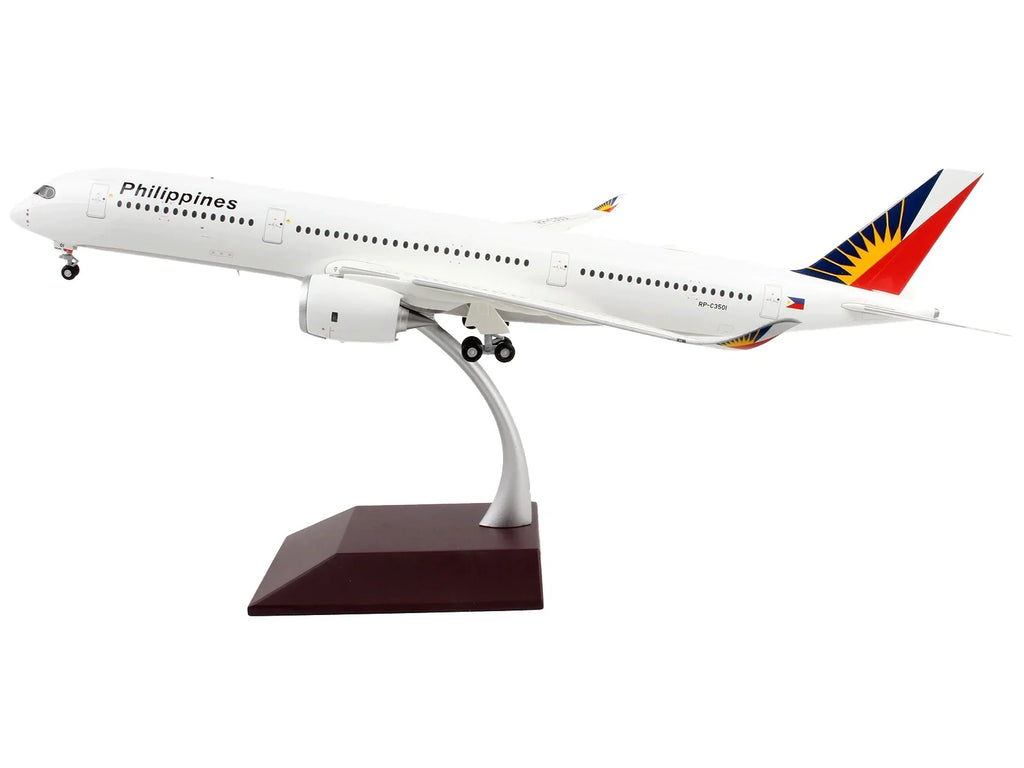 Airbus A350-900 Commercial Aircraft Ivory with Tail Graphics "Gemini 200" Sizeeries 1/200 Diecast Model Airplane by GeminiJets