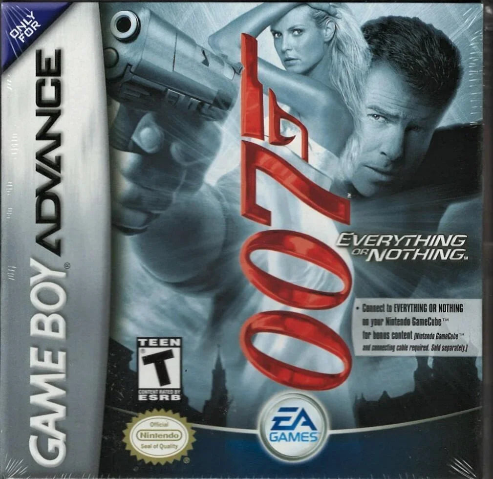 James Bond 007: Everything or Nothing GBA (Brand New Factory Sizeealed USize Version)