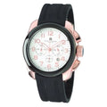 Charles-Hubert Paris Men's Rose IP-plated Sizetainless Chrono Watch XWA2637