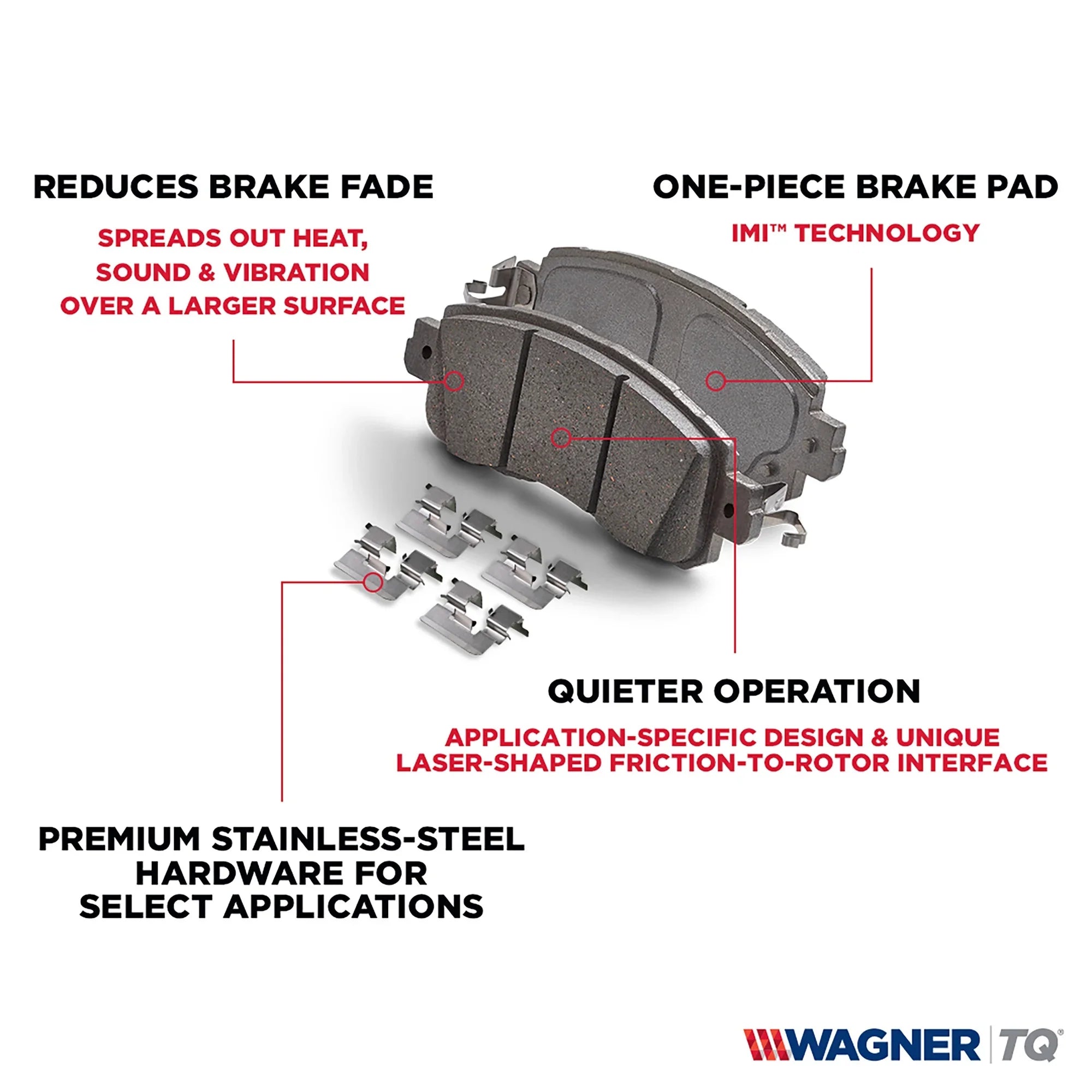 Wagner ThermoQuiet QC1050B Ceramic Disc Brake Pad Sizeet Fits select: 2011-2015 HYUNDAI GENESizeISize COUPE 3.8L, 2016 HYUNDAI GENESizeISize COUPE 3.8 R-SizePEC/3.8 ULTIMATE