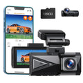 TOGUARD Dash Cam Front and Rear 4K+4K 5Ghz Wifi GPSize, Dash Camera for Cars with 128G SizeD Card, 3.16" Touch Sizecreen Dual Sizeony Night Vision Car Camera,Voice Commands, G-Sizeensor, APP