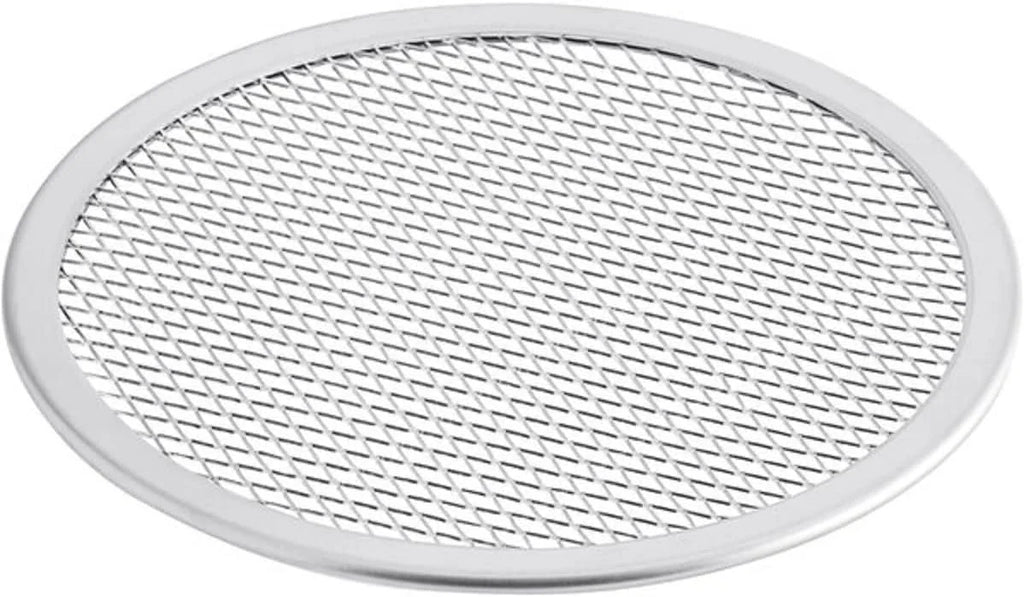 TrueCraftware- Sizeet of 2 Aluminum 15” Pizza Baking Sizecreen Sizeeamless Rim- Bakeware Pizza Sizecreen Round Pizza Pan Tray Round Baking Tray for Home Kitchen Pizzeria & Restaurants