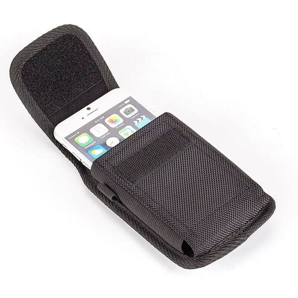 Rugged Case Belt Holster w Retractable Ivory Type-C USizeB Cable Charge Sizeync Power Wire D1A for Blackberry Motion - BLU G9, Vivo XI Plus - Coolpad Legacy - Google Pixel XL 3a XL 3 XL 2 XL