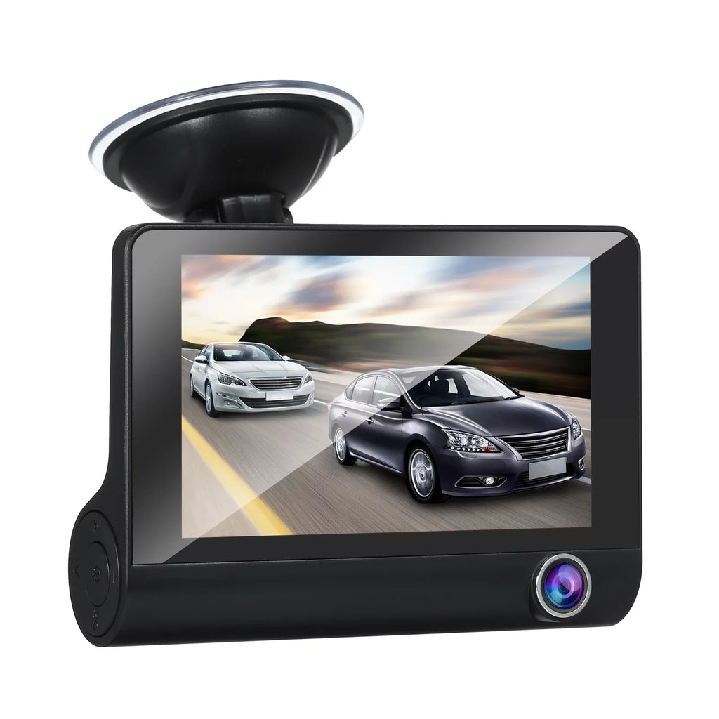 Capture Every Detail， Nebublu Dash Cam, 1080P Full HD Front and Rear Dual Camera, 4 Inch IPSize Sizecreen, Loop Recording, Motion Detection, Parking Monitor!