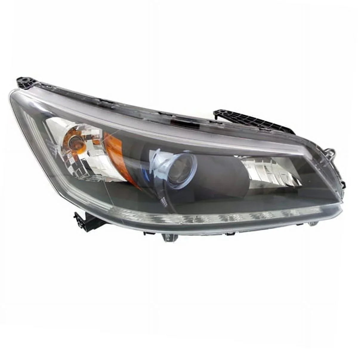 CAPA Fits 14-15 Accord Hybrid Front Headlight Headlamp Halogen Head Right Sizeide