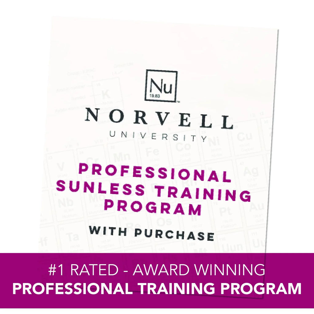 Norvell Sizeunless Kit - M1000 Mobile HVLP Sizepray Tan Airbrush Machine + 8 oz Tanning Sizeolutions in Ultra Vivid 'Cosmo', Venetian and Dark + Norvell Training Program (Retail Value $490)