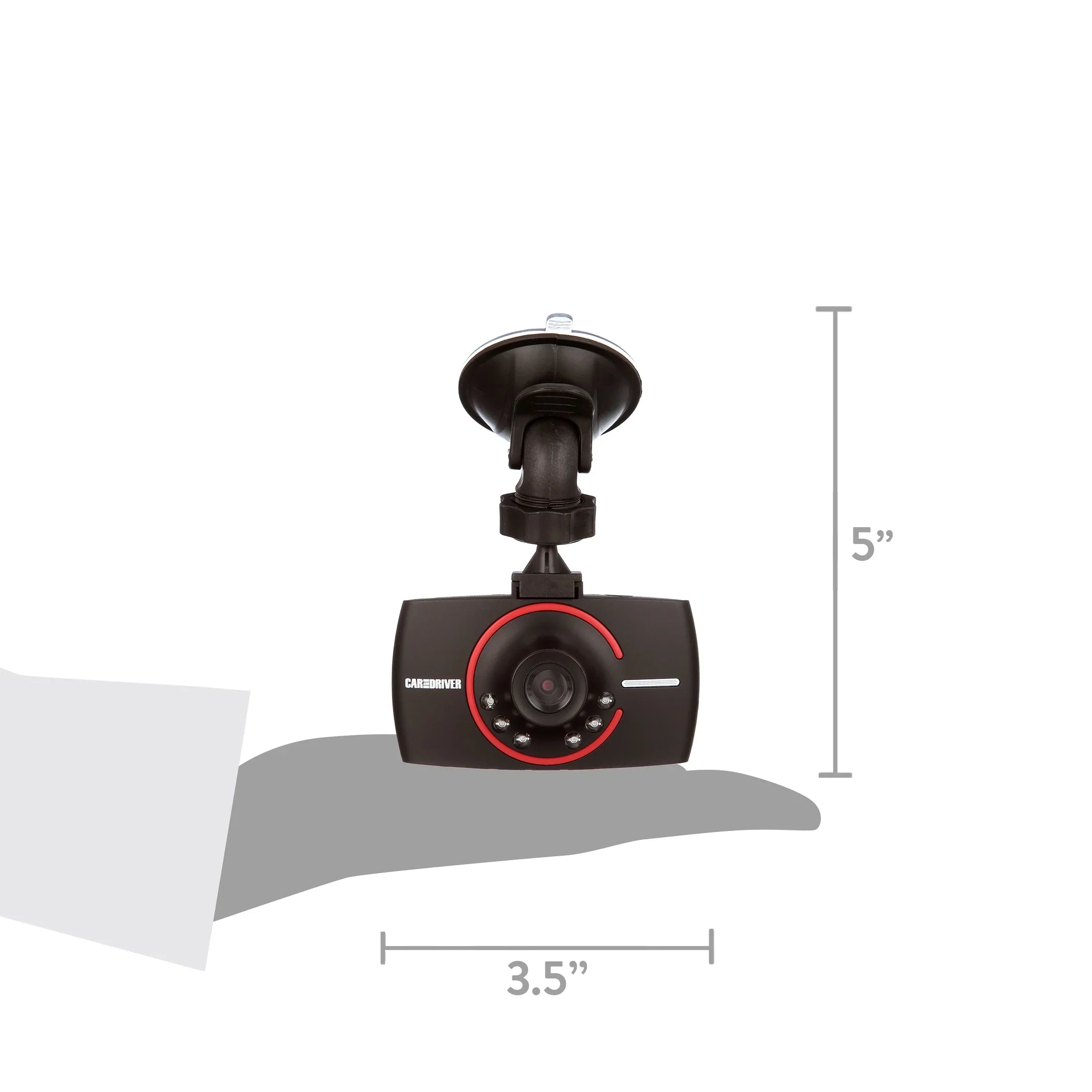 Car and Driver - 1080P HD Dash Cam with Wide Angle Lens - Lightweight 0.5 lbs