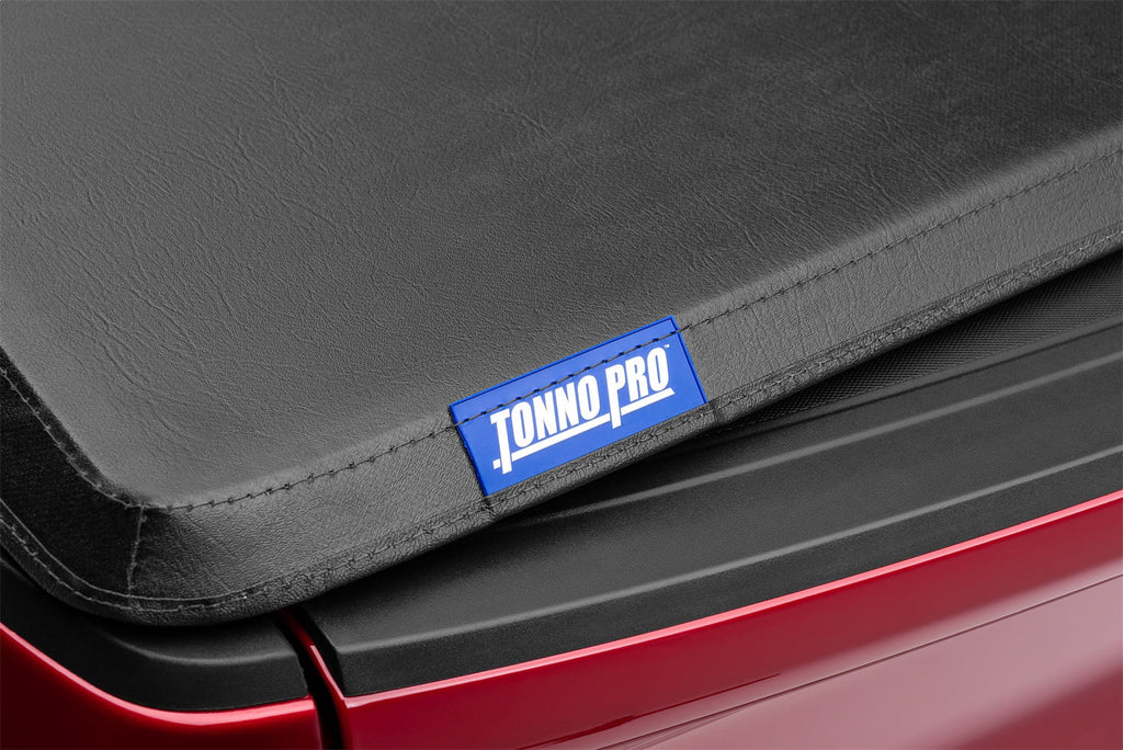 Tonno Pro Hard Fold, Hard Folding Truck Bed Tonneau Cover | HF-260 | Fits 2019 - 2023 Dodge Ram 1500/2500/3500 6' 4" Bed (76.3")
