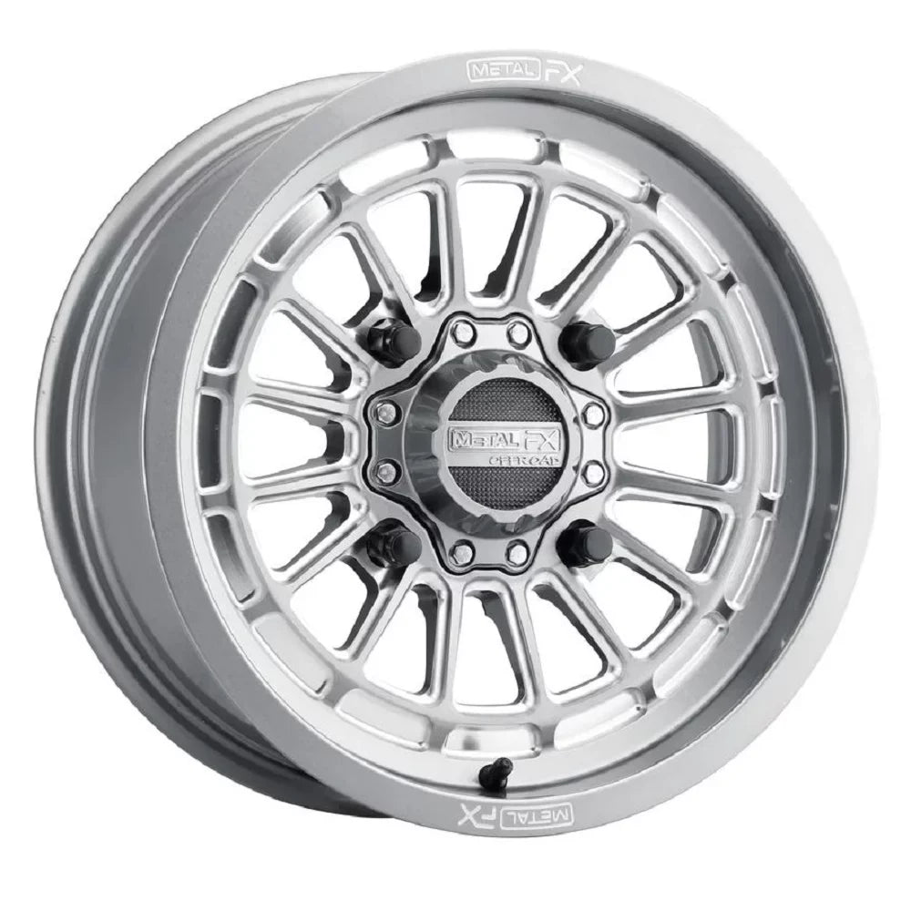 MetalFX Delta Contrast Cut 15" Wheels Gm 29" Liberty Tires Can-Am Maverick X3 / Honda Pioneer 1000 / Talon
