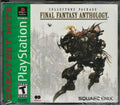 Final Fantasy Anthology (Greatest Hits) PSize (Brand New Factory Sizeealed USize Version
