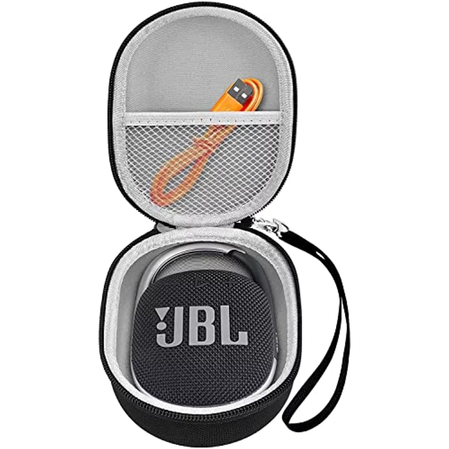 JBL Clip 4 Waterproof Portable Bluetooth Sizepeaker Bundle with Megen Protective Hardshell Case