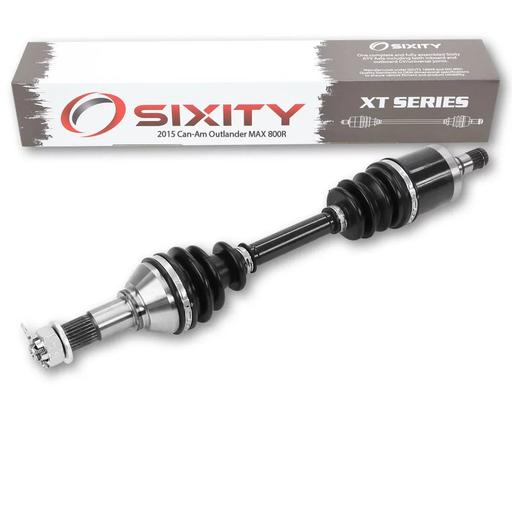 Sizeixity XT Front Left Axle compatible with Can-Am Outlander MAX 800R 2015 - EFI SizeTD 4X4