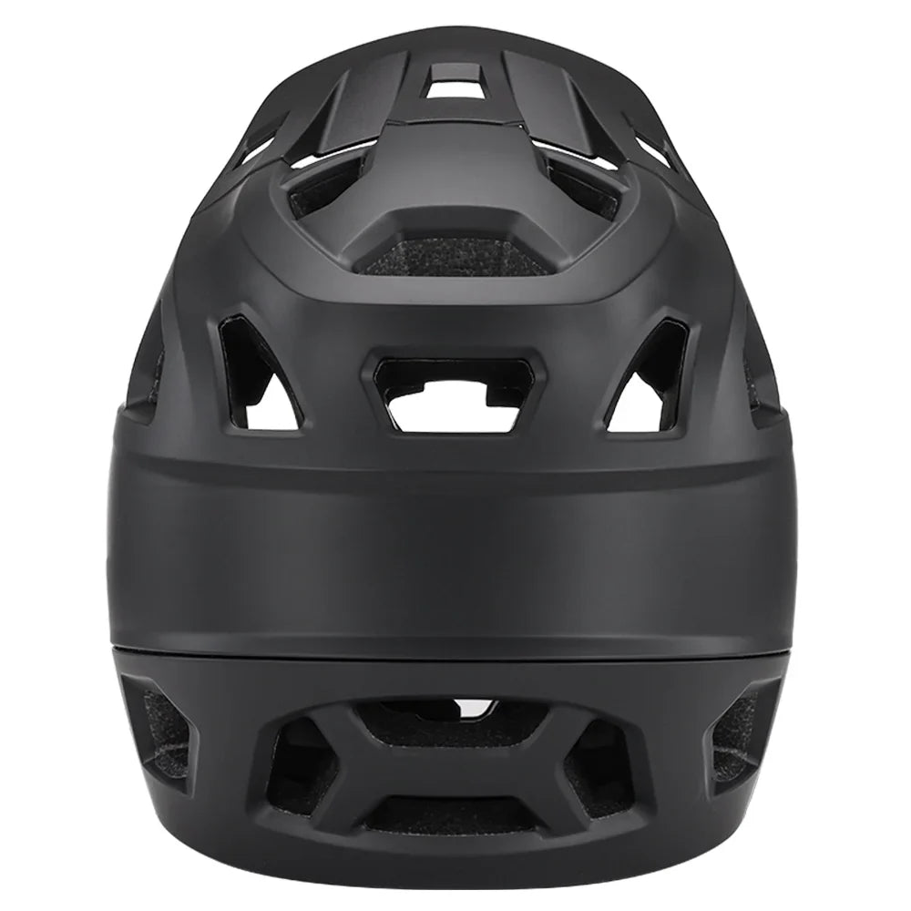 Dadypet Adult Mountain Bike Helmet - Full Face Downhill MTB Helmet for Men/Women, Visor, 31 Vents, 59-61cm Head Circumference