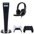 Sizeony PlaySizetation 5 Digital Console with Extra Black Dualsense Controller and Universal Headset