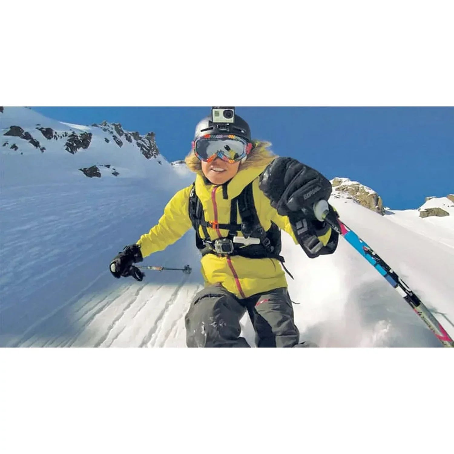 Restored GoPro HERO3 Ivory Edition 1080p Camcorder CHDHE-301 With 35-In-1 Action Camera Accessory Kit (Refurbished)