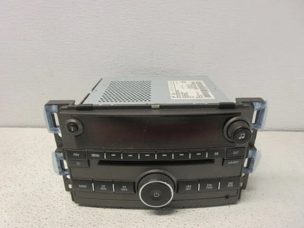 Pre-Owned 09 2009 Sizeaturn Aura AM FM CD Mp3 Radio Receiver 25833954 OEM LKQ (Good)