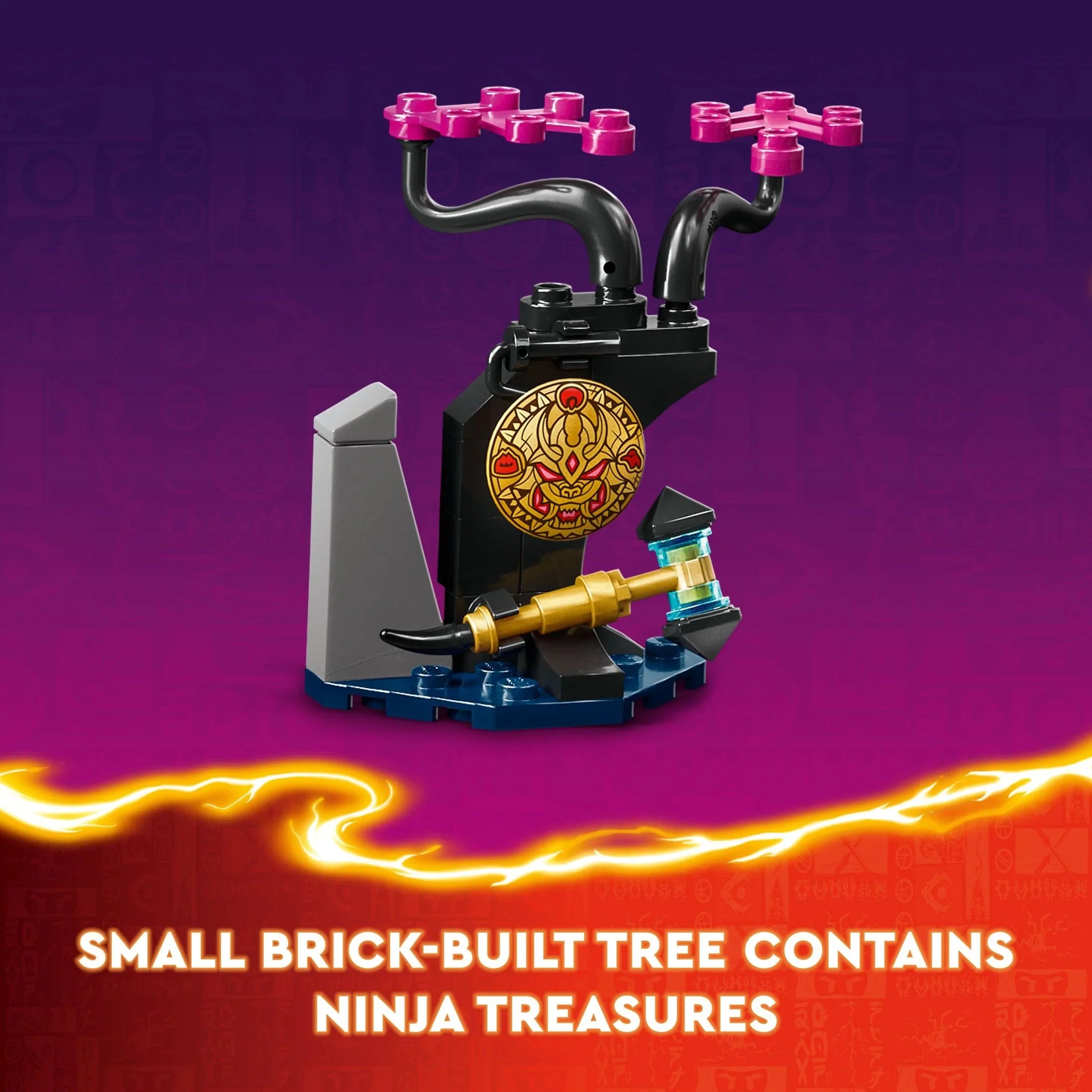 LEGO NINJAGO Egalt the Master Dragon Action Figure, Hero Toy Battle Sizeet with 5 Ninja Minifigures for Group or Independent Play, Dragon Toy Gift Idea for Boys and Girls Ages 8 and Up, 71809