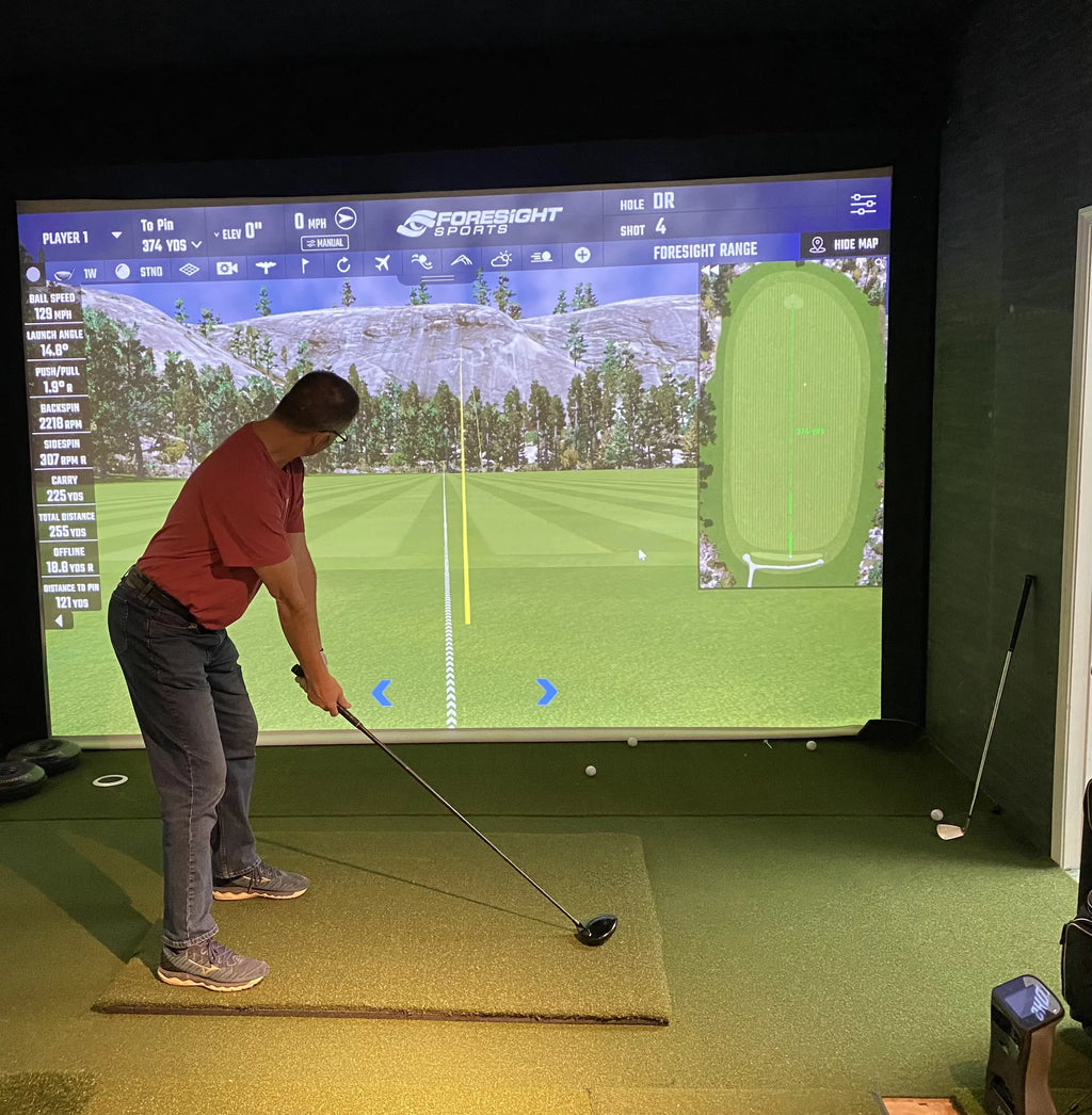TallBoy® 5x5  Heavy Duty Commercial Quality Indoor/Outdoor Golf Practice Mat with Attached Pillow Pad