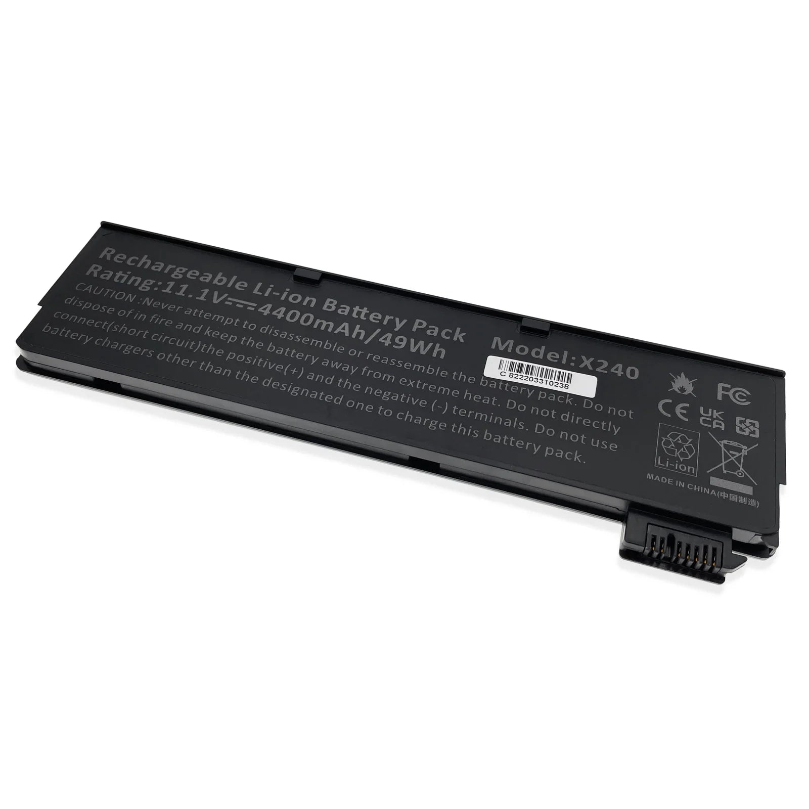 Battery for Lenovo ThinkPad P50Size W550s T440 T450 T460 Size440 Size540 K2450 L450 L460 L470 T440 T450 T550 45N1130 45N1125 0C52861 4400mAh