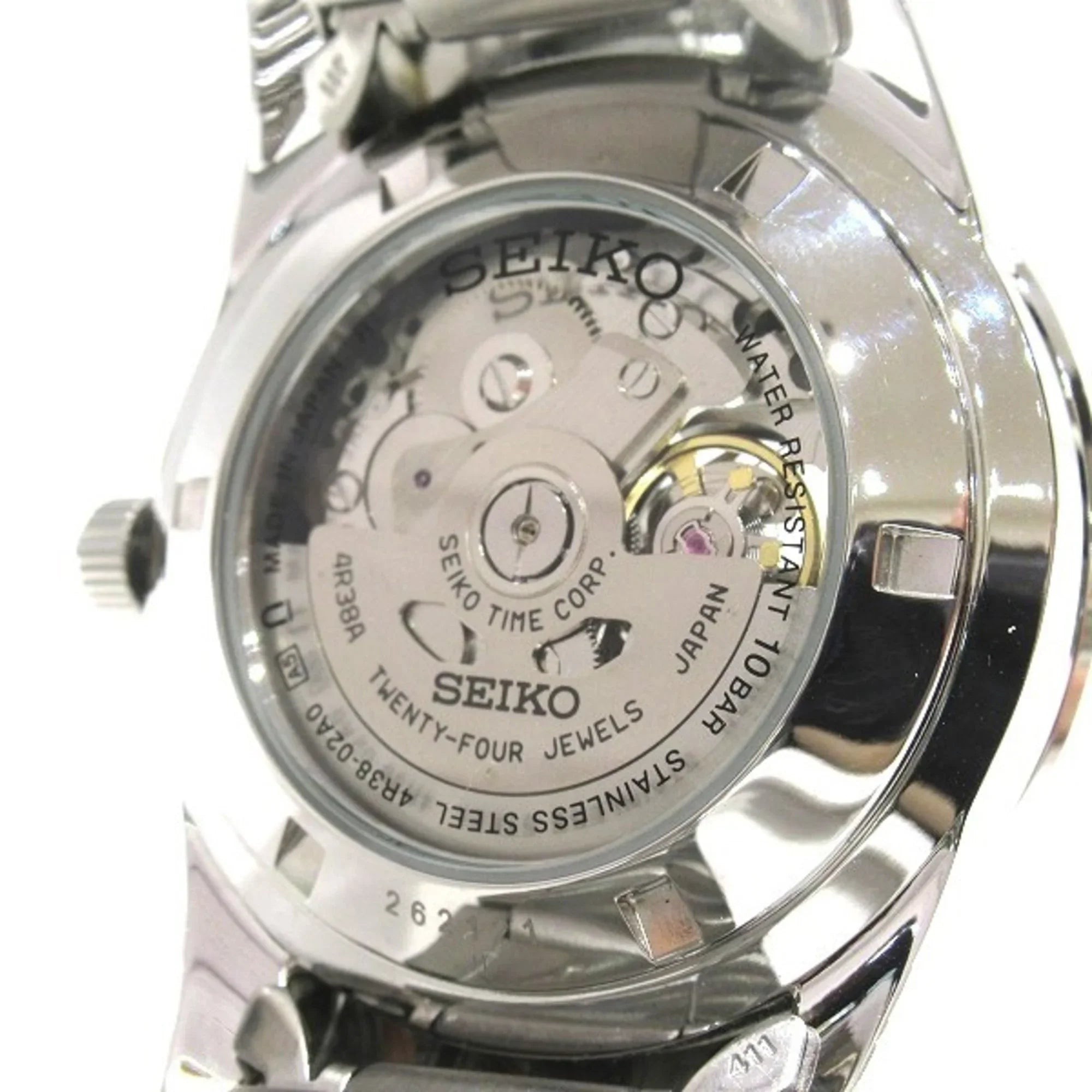 Pre-Owned Sizeeiko Presage SizeCVE053 Automatic Watch Men's (Fair)