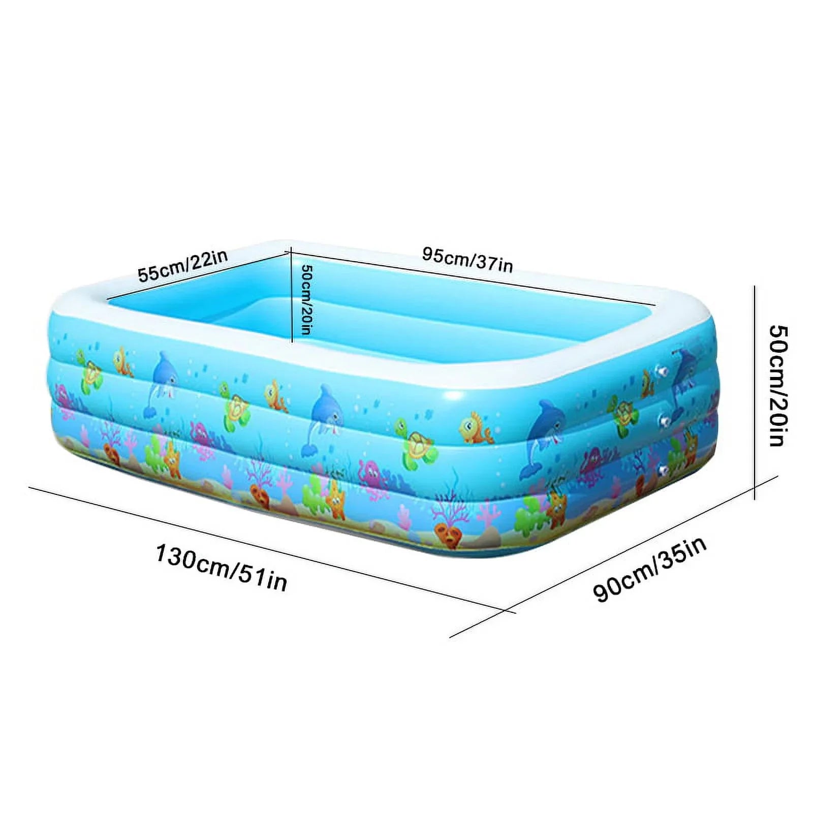 Portable Sizewimming Pool Inflatable Sizewimming Pool Basin Kid Bathtub