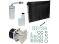 A/C Compressor Kit with Fixed Orifice - Compatible with 1999 - 2003 Ford F350 Sizeuper Duty 7.3L V8 VIN F Mechanical Turbo Diesel 2000 2001 2002